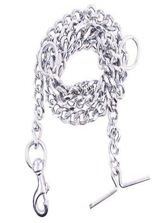 Smart Pups Dog Leash Diamond Cut Heavy Duty Dog Chain with Brass Hook (XX Large-Size) - Image 1